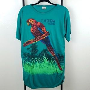 Amiga pierrot graphic mini dress size M